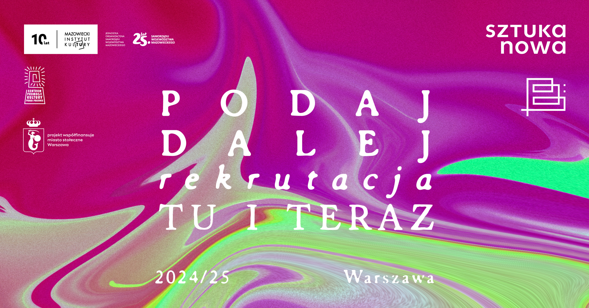 Rekrutacja do 12 edycji PODAJ DALEJ